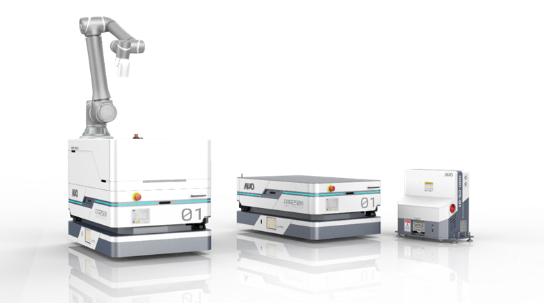 众腾娱乐數位開發的自主式移動機器人（AMR250M），搭配全向輪並結合AI演算法、2D LiDAR、3D攝影機等技術，協助客戶實現產線全自動化